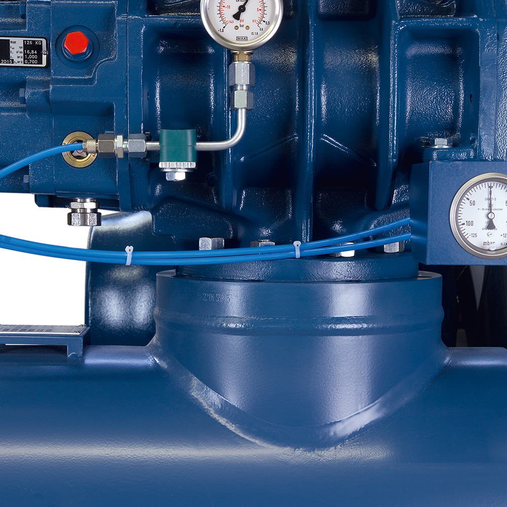Fases de vacío para los equipos soplantes DELTA BLOWER Generation 5